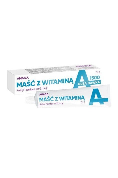 Amara Maść z Witaminą A 1500 - 25g - My Health Oasis