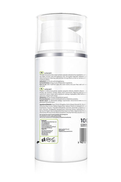 Apis ACNE - STOP Mattifying Face Cream | 100ml - My Health Oasis