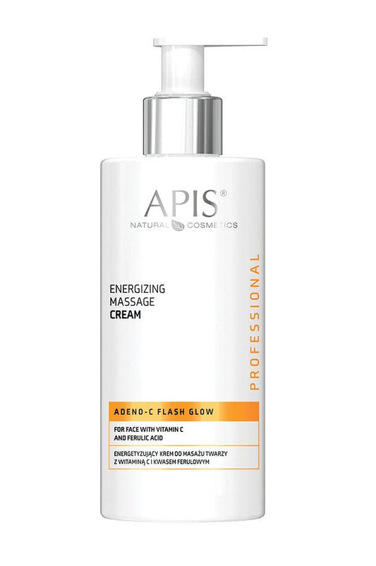 Apis ADENO - C Flash Glow Energising Face Massage Cream | 300ml - My Health Oasis