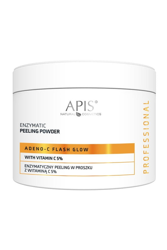 Apis ADENO‑C Flash Glow Enzymatic Powder Peel | 100 g - My Health Oasis