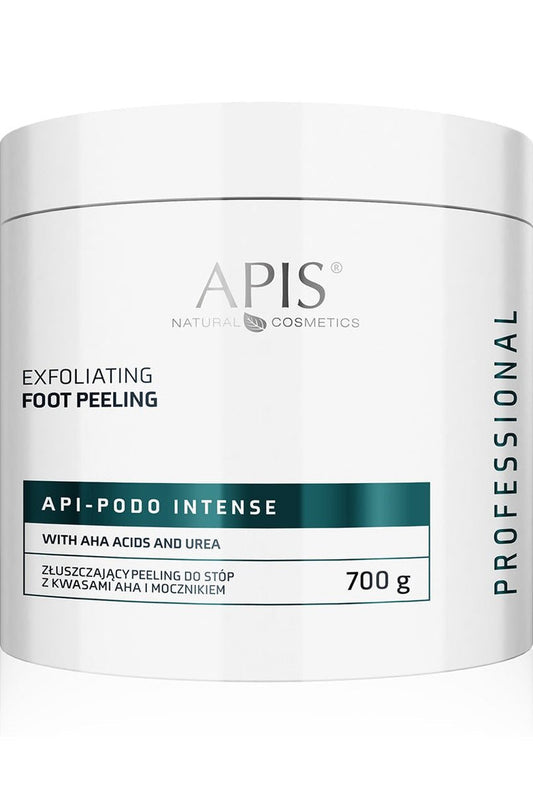 Apis API - PODO INTENSE Exfoliating Foot Scrub - Smooths rough skin with AHA acids and urea | 700g - My Health Oasis