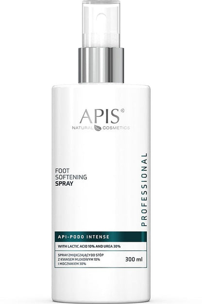 Apis API - PODO INTENSE Softening Foot Spray - Rapidly softens calluses with 30% urea and 10% lactic acid | 300ml - My Health Oasis