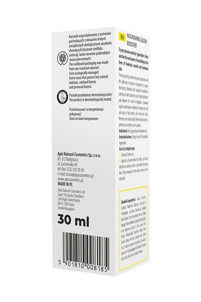 Apis Ceramide Power nourishing glow booster – rebuilds skin barrier for hydrated, radiant skin | 30ml - My Health Oasis