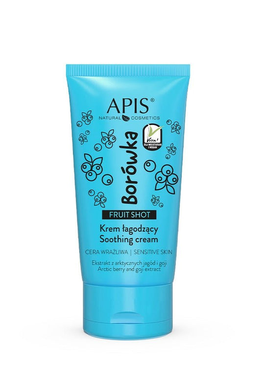 Apis Fruit Shot Blueberry Soothing Face Cream | 50 ml - My Health Oasis