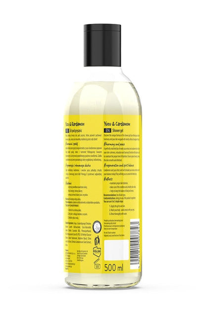 Apis Harmony Shot Yuzu & Cardamom Shower Gel | 500ml - My Health Oasis