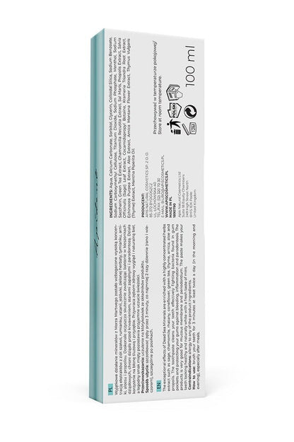 Apis Optima Apident toothpaste with Dead Sea minerals and fresh mint - deep cleansing and natural whitening | 100ml - My Health Oasis