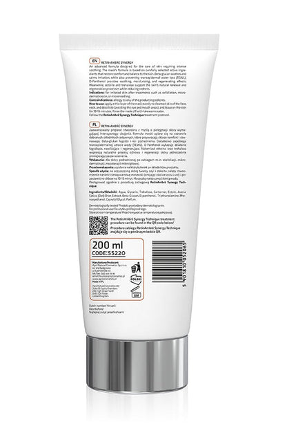Apis RETIN - AMBRE SYNERGY Soothing Mask with Beta - Glucan & Ectoine | 200ml - My Health Oasis