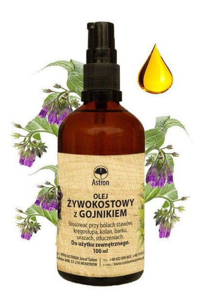 Astron Olej Żywokostowy z Gojnikiem 100ml - My Health Oasis