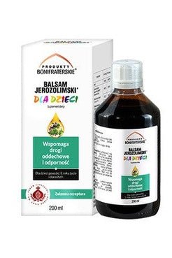 Balsam Jerozolimski Dla Dzieci - 200ml - My Health Oasis