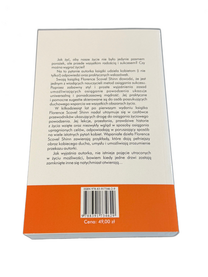 🇵🇱Polish Book - Florence Scovel Shinn - Gra Zycia (Życia) i jak w nia grac (grać)