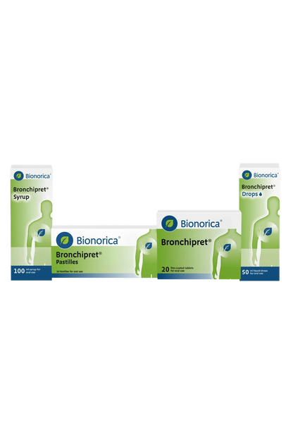 Bronchipret Forte – Thyme & Ivy Leaf Herbal Cough & Bronchitis Oral Solution – 50ml