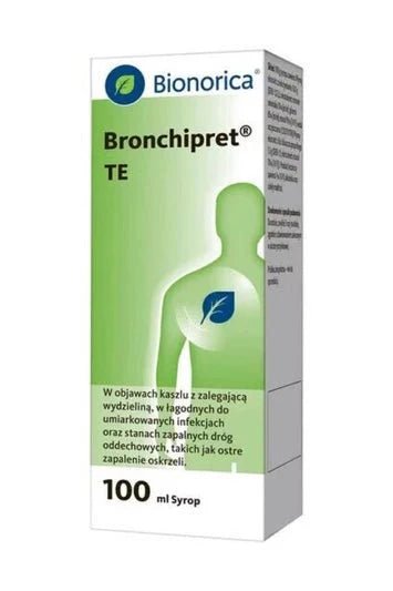 Bronchipret Forte – Thyme & Ivy Leaf Herbal Cough & Bronchitis Oral Solution – 50ml