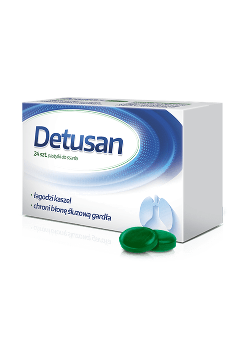 Detusan - 24szt.pastylki do ssania/Lozenges - My Health Oasis