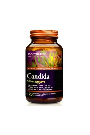 Doctor Life Candida Ultra Support - 120 Capsules - My Health Oasis