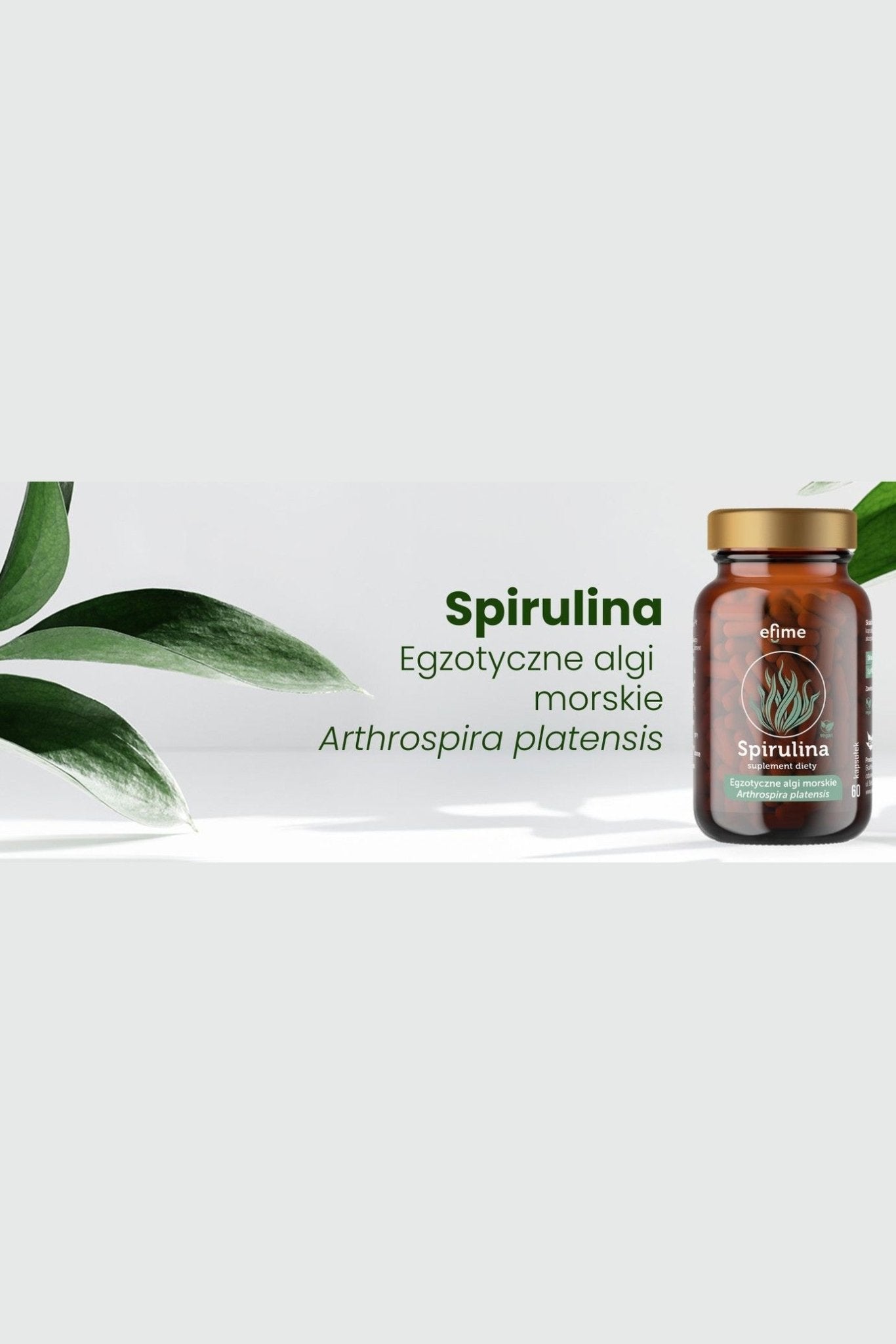 EkaMedica Spirulina 60 Capsules - My Health Oasis