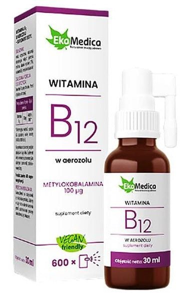 Ekamedica Witamina B12 Spray - 30millilitres - My Health Oasis