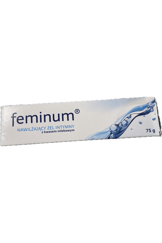 Feminum Moisturising Intimate Gel with Lactic Acid – pH Balanced for Women – 75g - My Health Oasis