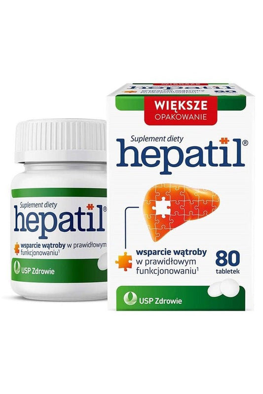 Hepatil - 80 Tablets - My Health Oasis