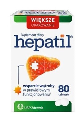 Hepatil - 80 Tablets - My Health Oasis