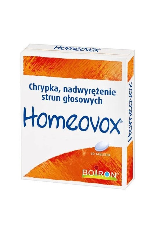 Homeovox - 60 Tablets - My Health Oasis