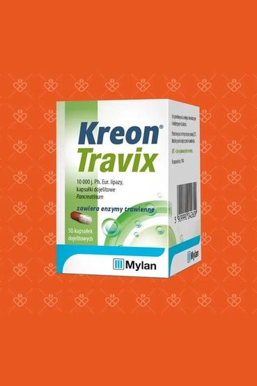 Kreon Travix 10 000j. 50 gastro capsules - My Health Oasis