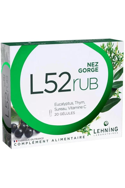 LEHNING - L52 rub 20 Capsules - My Health Oasis