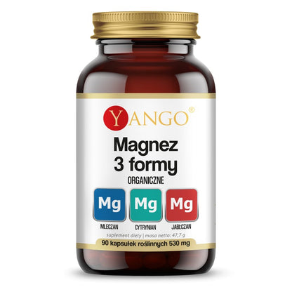 YANGO Magnez 3 formy - 90 Capsules