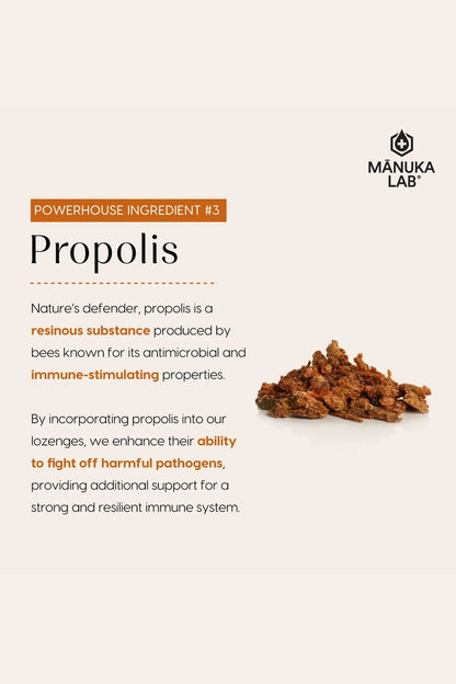 Manuka Honey Lozenges with Propolis