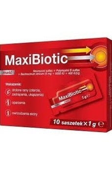 MaxiBiotic Maść 10 x 1g Sachets - My Health Oasis