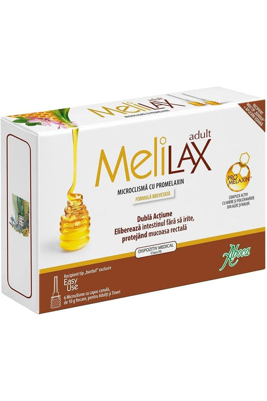 MULTIPACK - Aboca Melilax Adult - 6 Cannulas X 2 - My Health Oasis