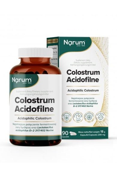 Narum Colostrum Acidofilne - 90 Capsules (200mg) - My Health Oasis
