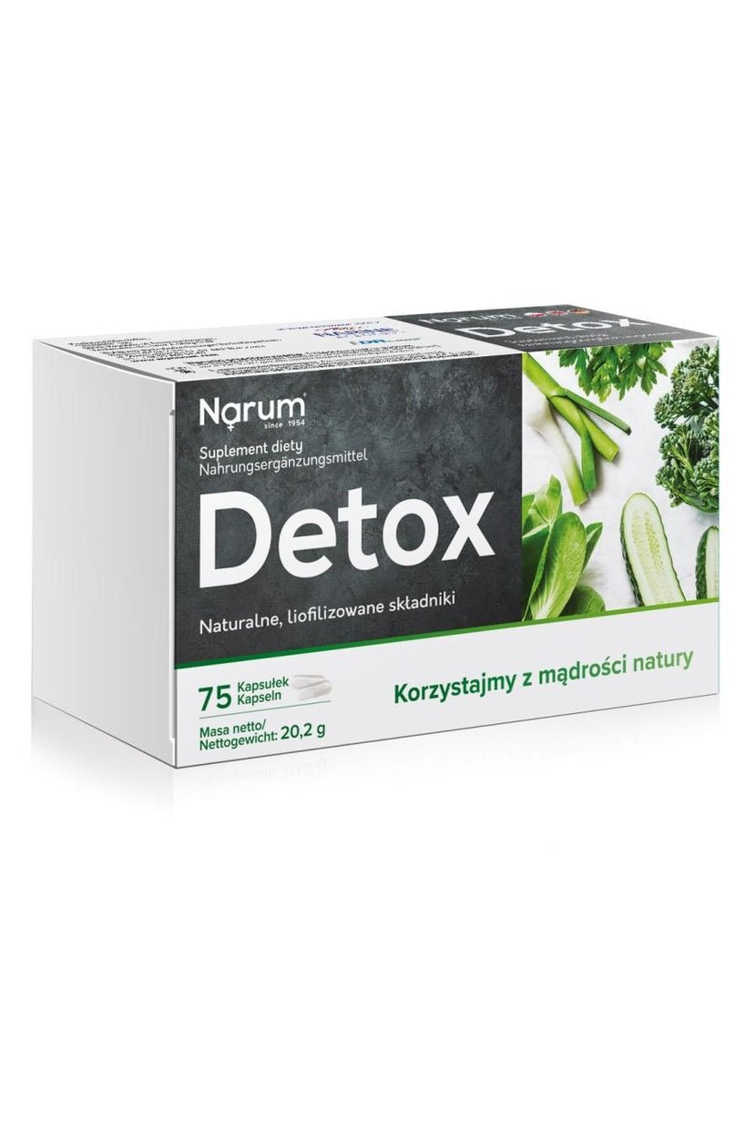 Narum Detox - 75 Capsules - My Health Oasis