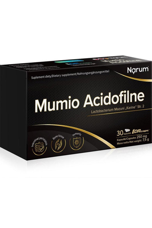 Narum Mumio Acidofilne 30 Capsules - My Health Oasis