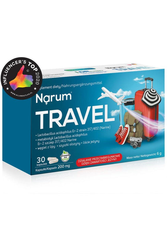 Narum TRAVEL - 30 Capsules - My Health Oasis