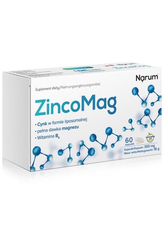 Narum ZincoMag 60 Capsules - My Health Oasis