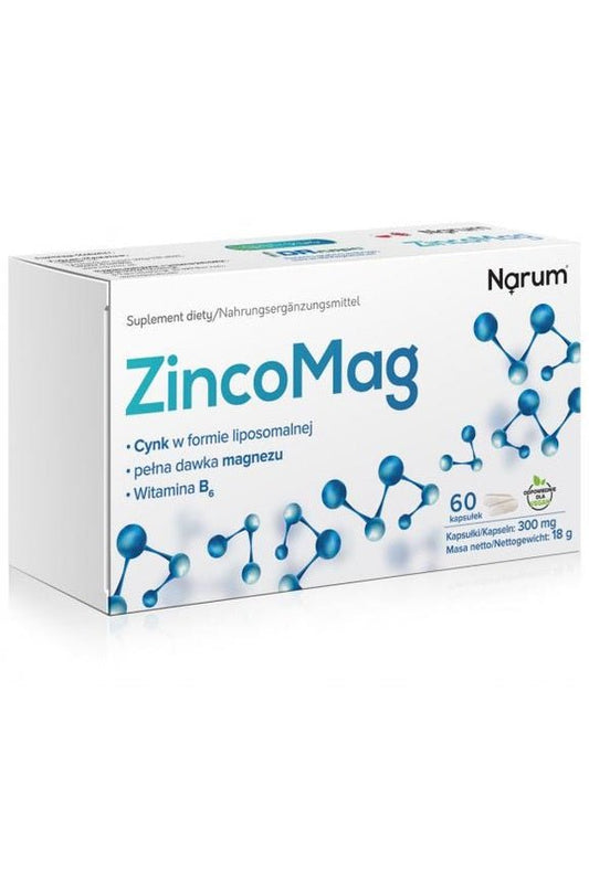 Narum ZincoMag 60 Capsules - My Health Oasis