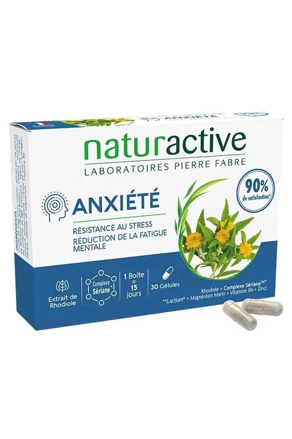 Naturactive Anxiete - 30 Capsules - My Health Oasis
