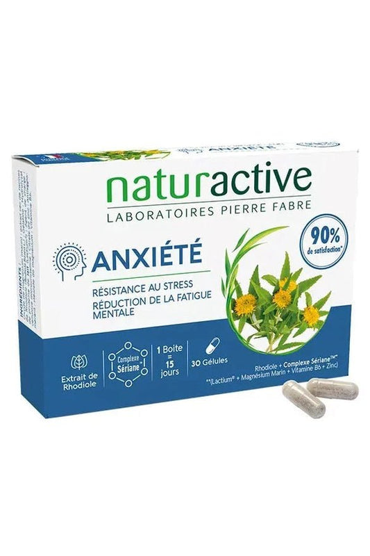 Naturactive Anxiete - 30 Capsules - My Health Oasis
