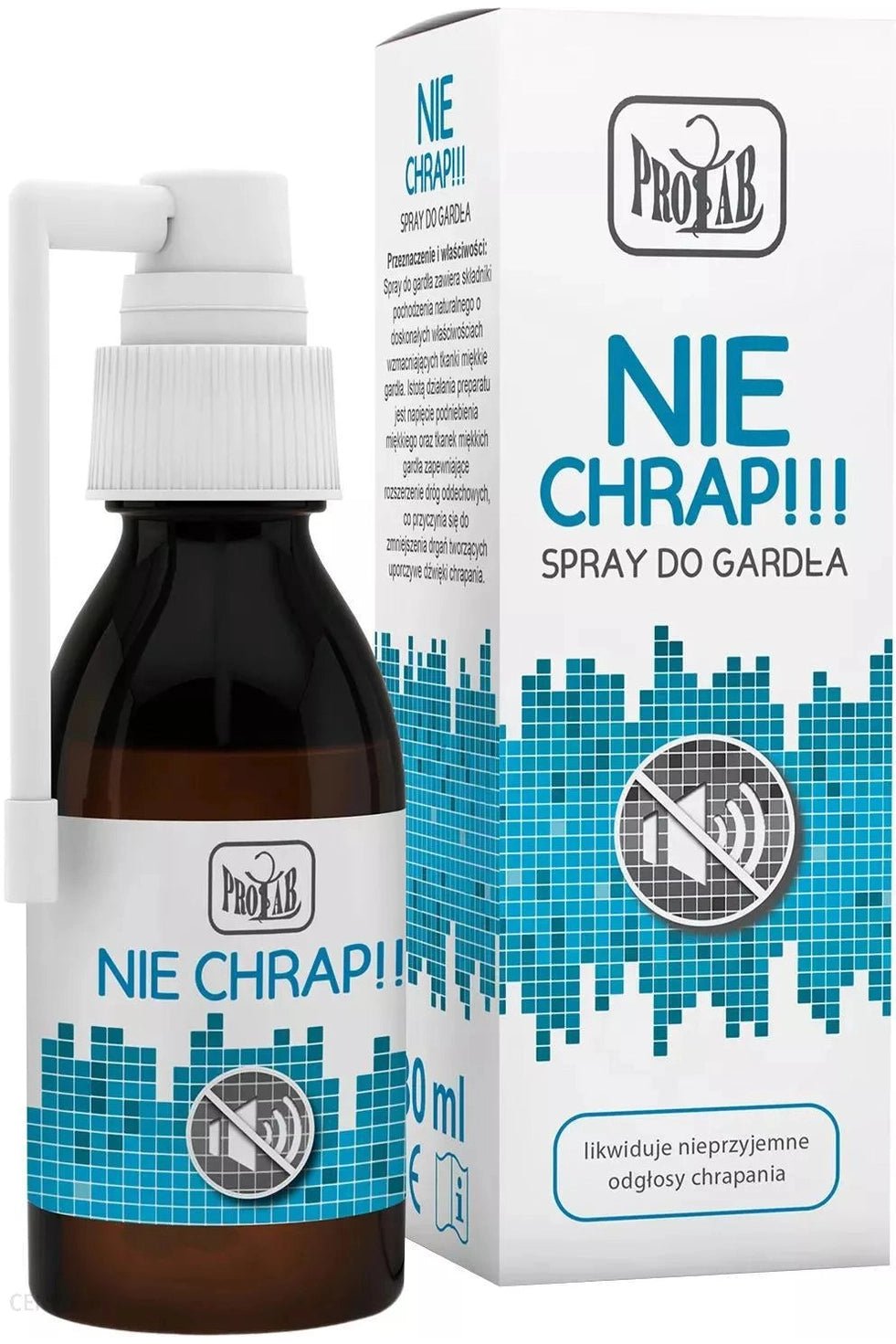 Nie Chrap - Spray do Gardla - My Health Oasis