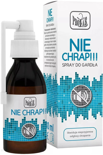 Nie Chrap - Spray do Gardla - My Health Oasis