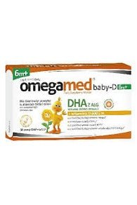 Omegamed baby+D 6+ - 30 twist off capsules - My Health Oasis