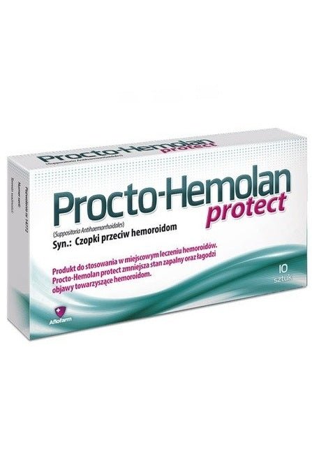 Procto - Hemolan Protect 10 pieces - My Health Oasis