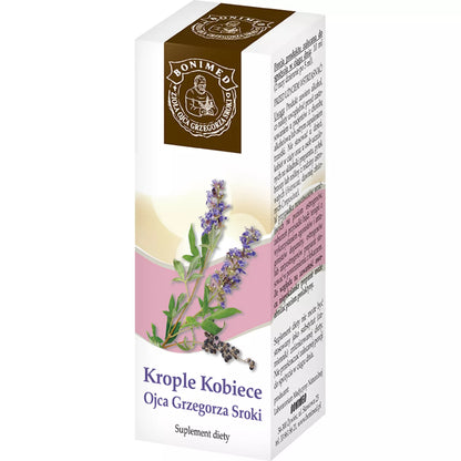 Bonimed Krople Kobiece Ojca Grzegorza Sroki Suplement diety – Bonimed Women's Drops by Father Grzegorz Sroka Dietary Supplement