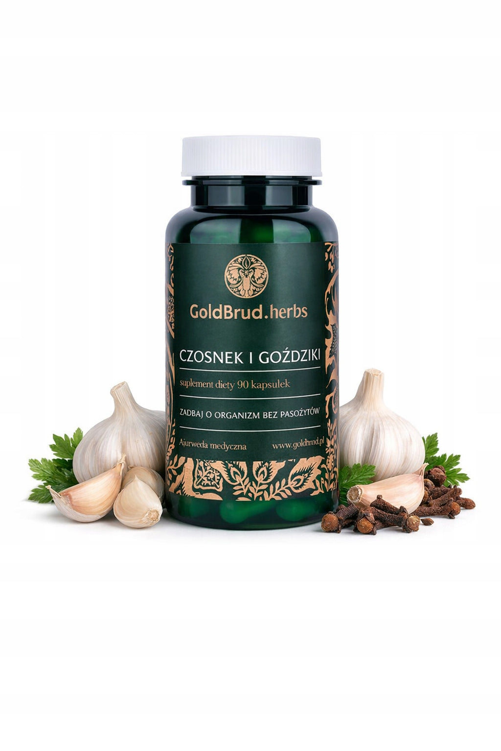 GoldBrud.herbs Goździki 90 kapsułek suplement diety – GoldBrud.herbs Cloves 90 capsules dietary supplement