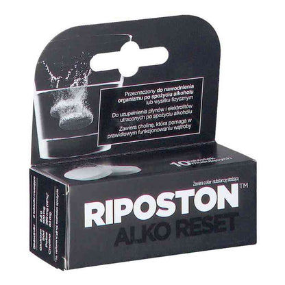Riposton Alko Reset 40g (10 x 4g) – Riposton Alko Reset Hydration & Electrolyte Supplement 40g (10 x 4g)