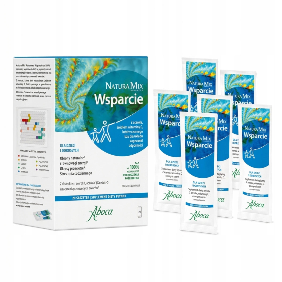Aboca Natura Mix Advanced Wsparcie 20+8 Saszetek – Aboca Natura Mix Advanced Support 28 Sachets