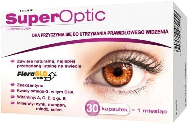 SuperOptic Suplement Diety 15 Kapsułek – SuperOptic Eye Health Dietary Supplement 15 Capsules