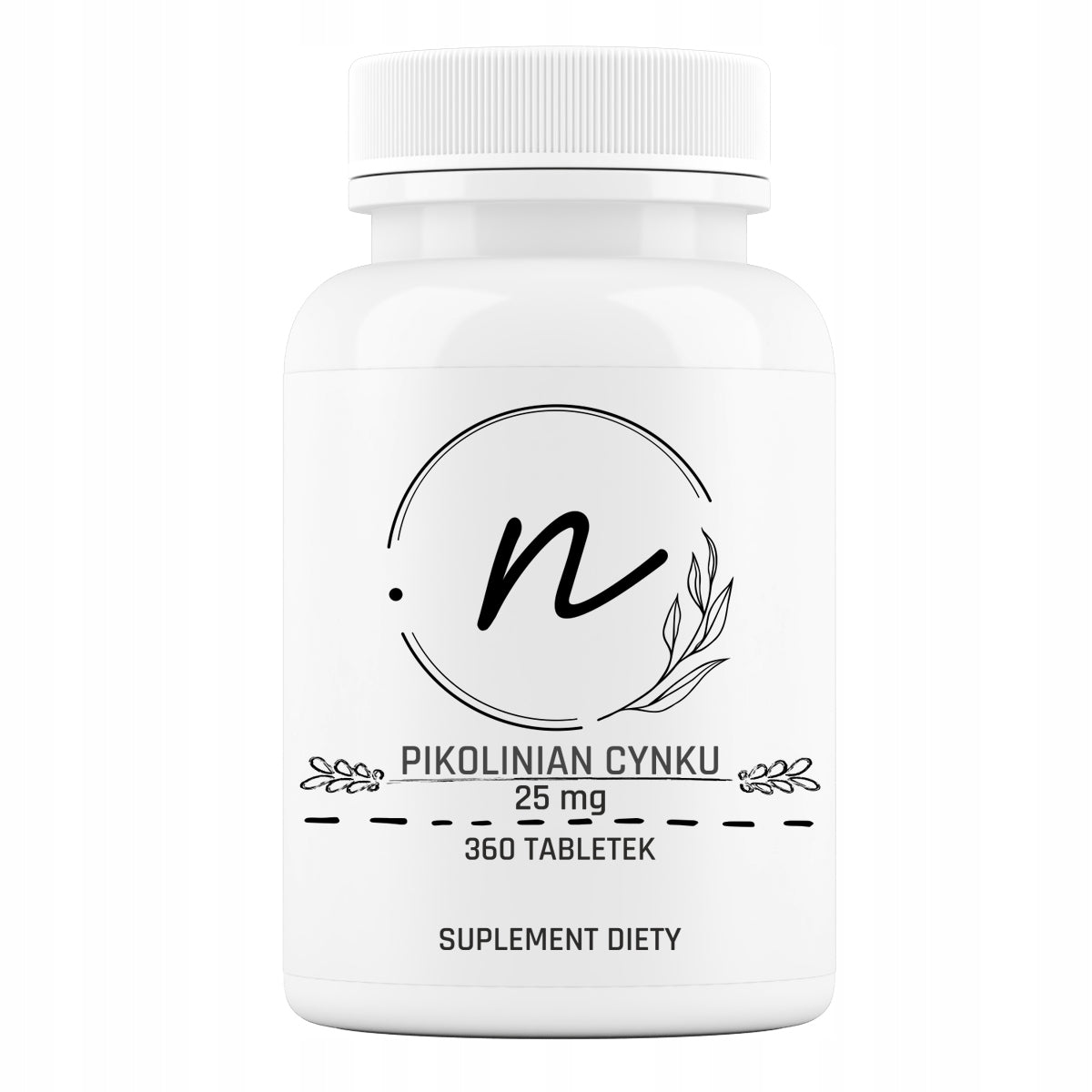 N Nature Pikolinian cynku 25 mg 360 tabletek – N Nature Zinc Picolinate 25 mg 360 tablets