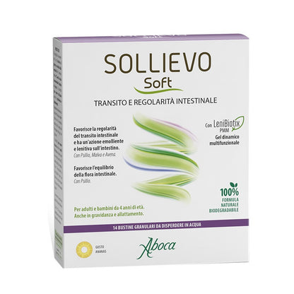 Aboca Sollievo Soft Pasaż Jelitowy 14 Saszetek – Aboca Sollievo Soft Intestinal Transit 14 Sachets