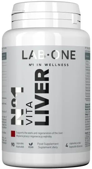 Lab One N°1 Vita Liver 90 kapsułek (90 Capsules) – Lab One N°1 Vita Liver 90 Capsules